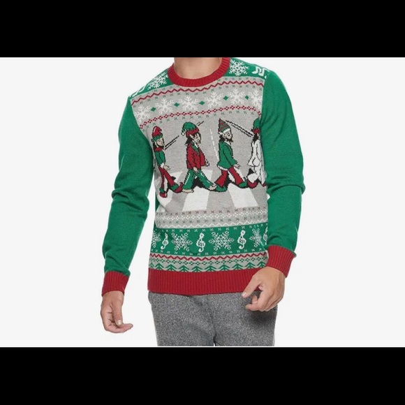 Ugly Christmas Sweater Other - Beetles Christmas sweater